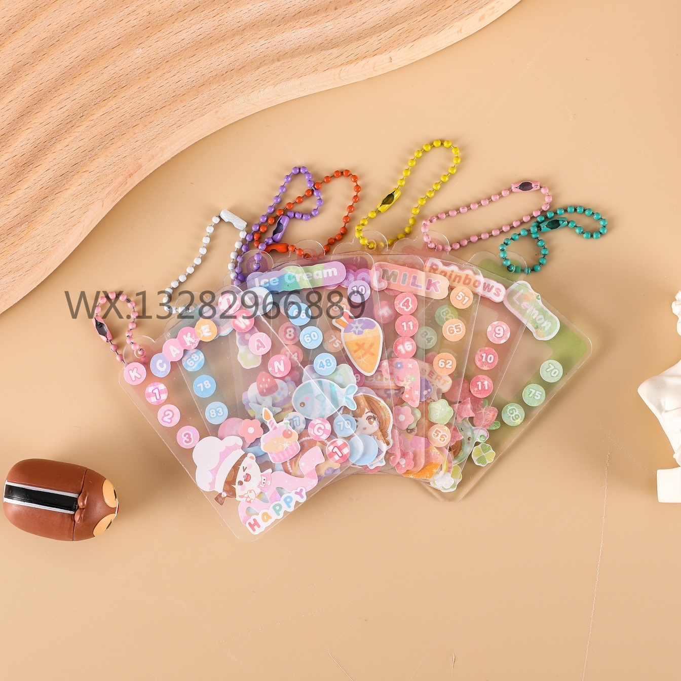 مجموعة ملصقات ديي "ديوكا"، وهي مجموعة صغيرة من الفنون الصاعدة Item Picture