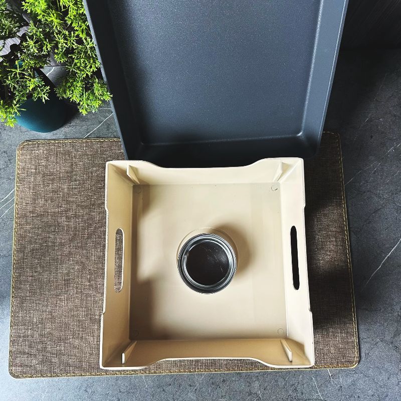 A 26cm square fish grill, barbecue grill and alcohol grill pic 6
