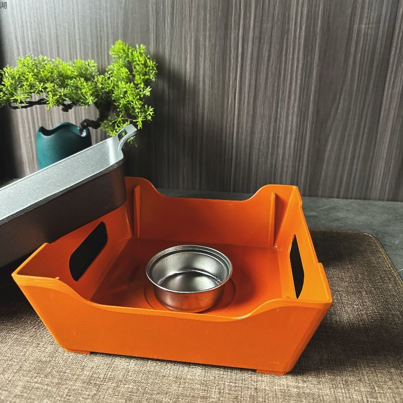 A 22cm square fish grill, barbecue grill and alcohol grill details Picture