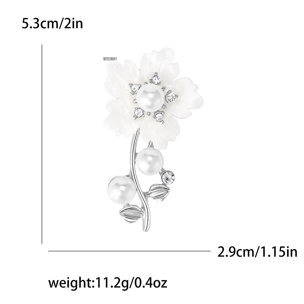 Luxurious and elegant, delicate outerwear, accessories, brooches, suits, a variety of natural handcrafted shell flower shawls, buckles, flower shell brooches, brooches, women's French niche, light luxury, high-end, fashionable and versatile suit dresses, accessories, factory direct sales pic 4