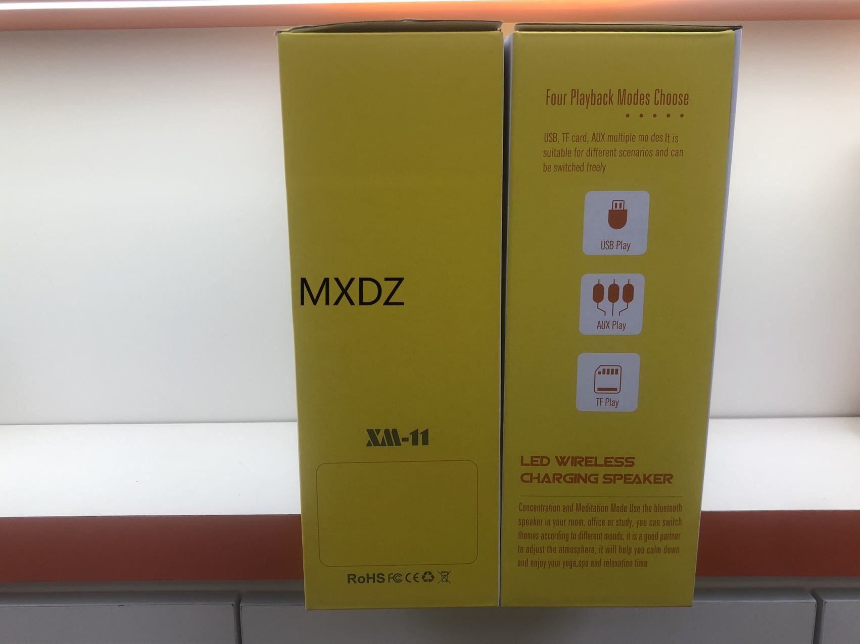 The three-in-one multi-functional speaker connects to Bluetooth for surround sound, allowing you to enjoy a stunning audio experience Item Picture