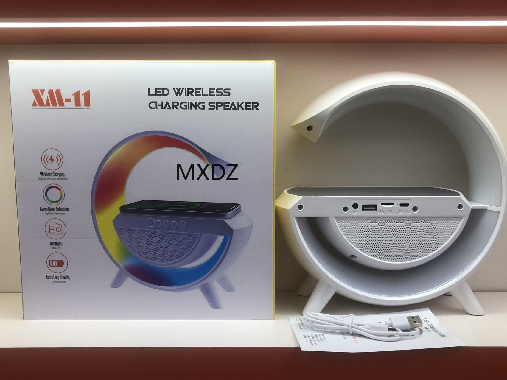 The three-in-one multi-functional speaker connects to Bluetooth for surround sound, allowing you to enjoy a stunning audio experience details Picture