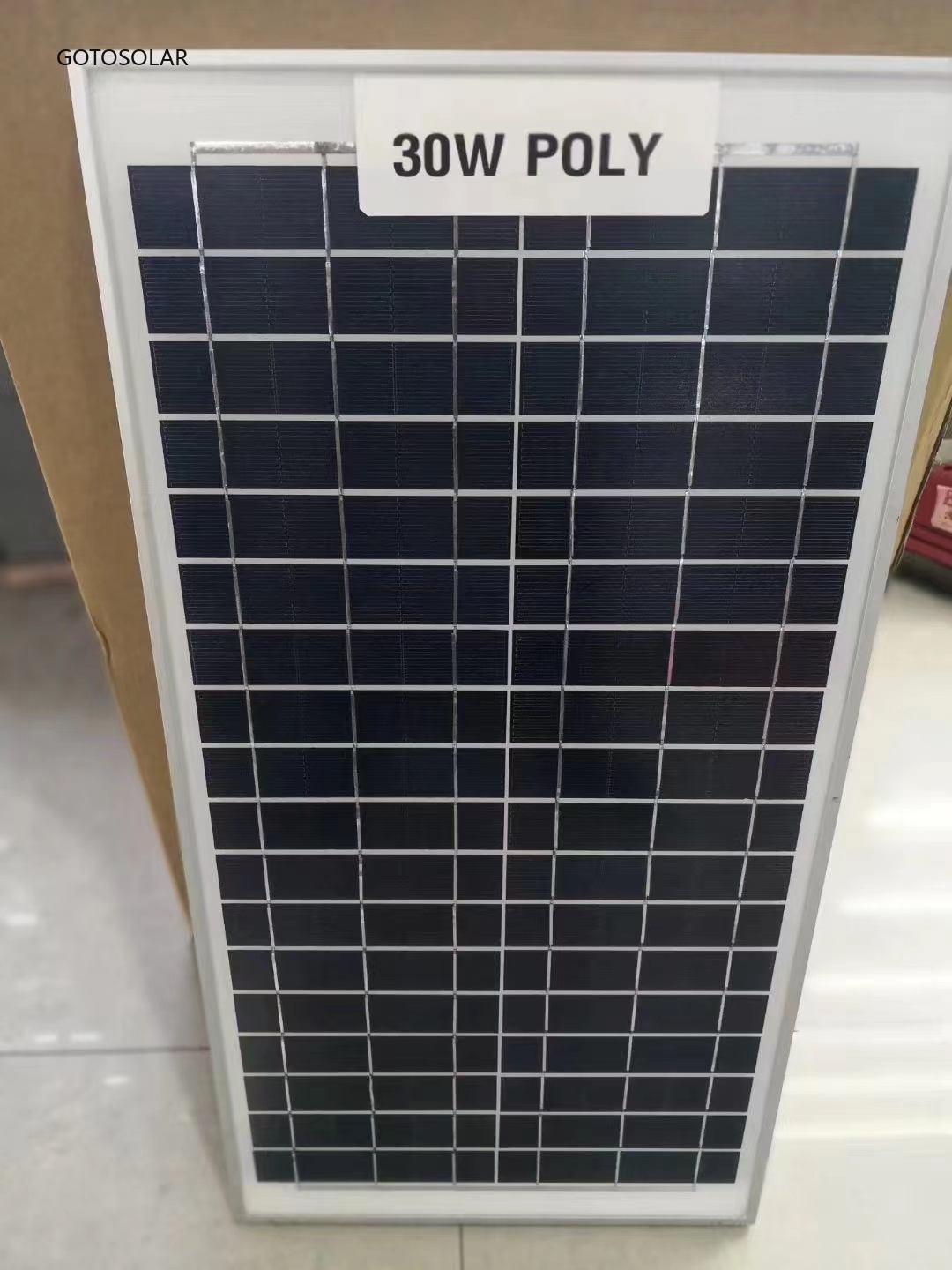 Solar Photovoltaic Panel Components 10W- 100W Specification drawing