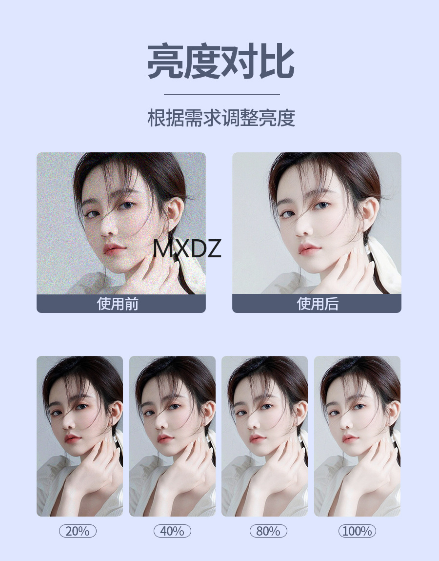 50 cm 75 cm desktop beauty fill light pic 7