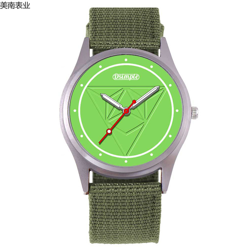 2023 New men's nylon strap men's watch, fashionable and trendy sports men's watch, student watch Application Scenario
