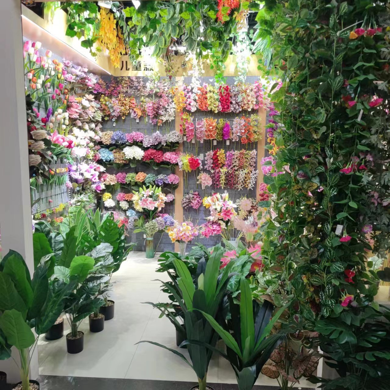 花篮/假花/手工包/家居装饰/编织吊篮白底实物图
