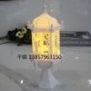 New decorative candlestick lamp, retro interior hollowed-out wind lamp, illuminated ornaments, scene arrangement details Picture