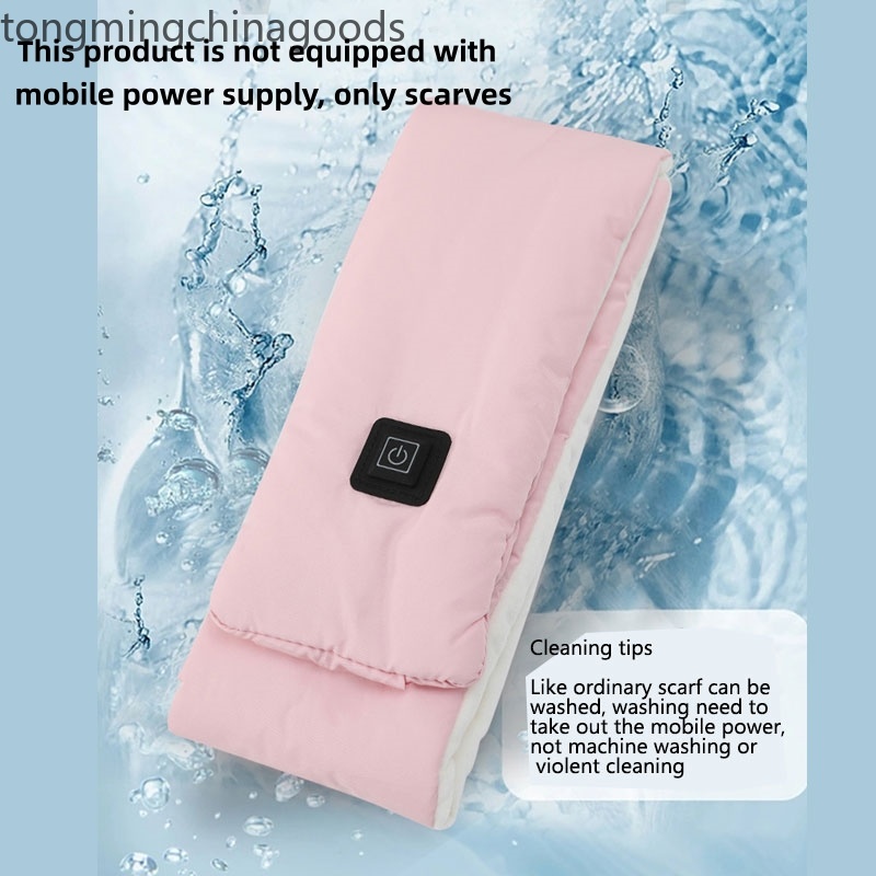 Bufanda de calor cuello calentado protector de cuello compresas calientes cuello de calor eléctrico moda contra el frío calor rápido ajuste de temperatura de tres niveles unisex tanto para adultos como para niños Item Picture