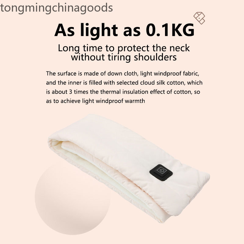 Bufanda de calor cuello calentado protector de cuello compresas calientes cuello de calor eléctrico moda contra el frío calor rápido ajuste de temperatura de tres niveles unisex tanto para adultos como para niños Application Scenario