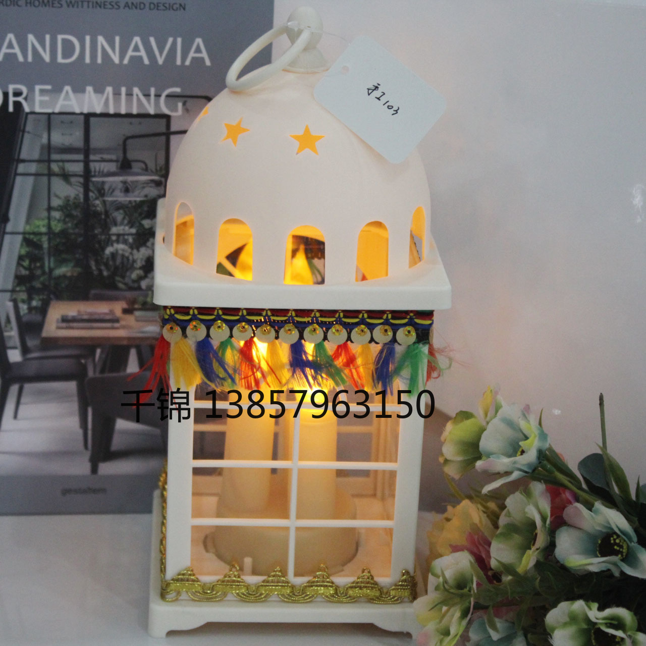 Retro castle handcrafted creative home decoration handicrafts and ornaments, cross-border Amazon supply new products Application Scenario