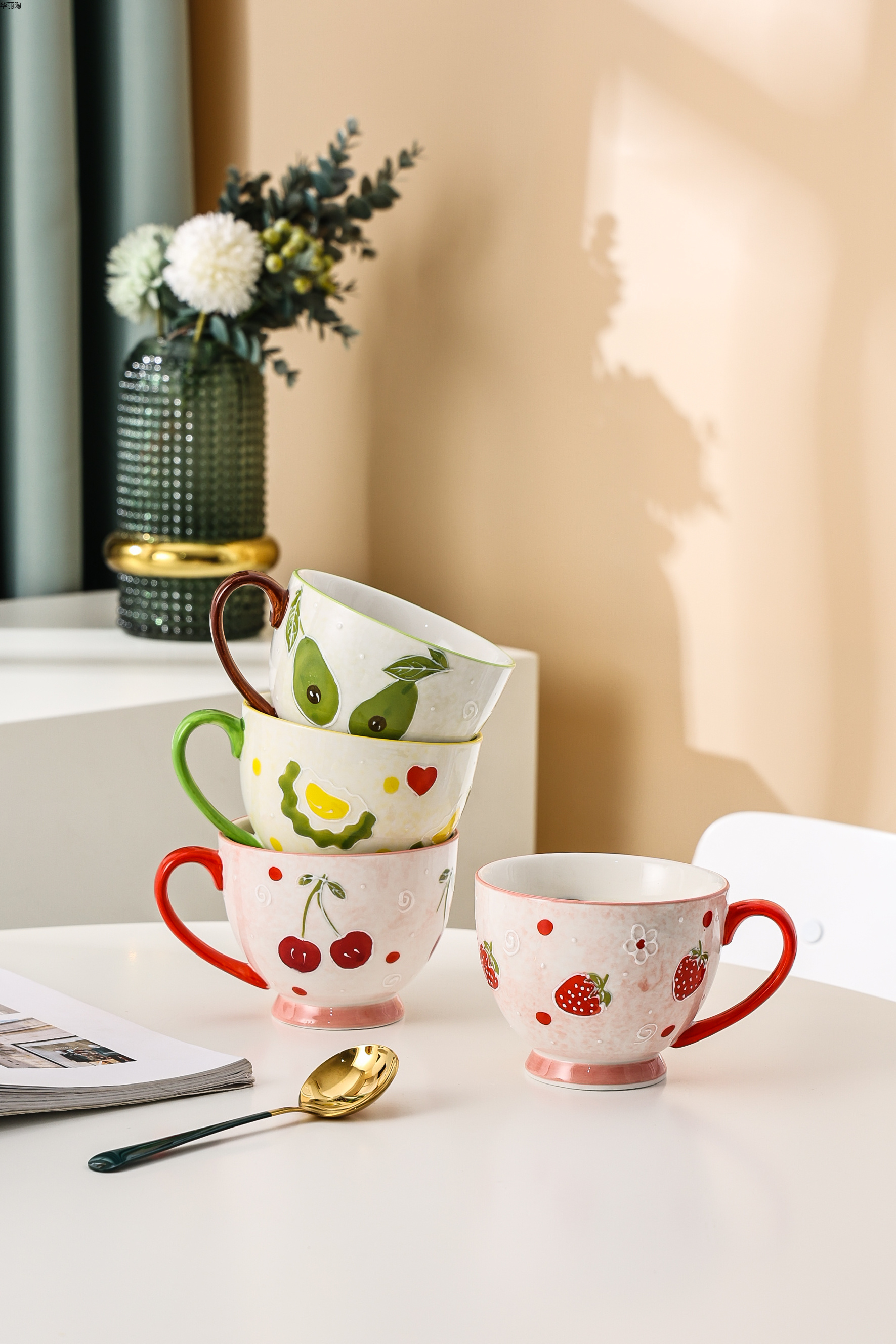 餐具日式餐具礼品陶瓷碗礼品碗餐具套装日式碗杯子陶瓷杯礼品杯定制水杯龙年礼品详情281