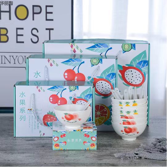 餐具日式餐具礼品陶瓷碗礼品碗餐具套装日式碗杯子陶瓷杯礼品杯定制水杯龙年礼品详情58