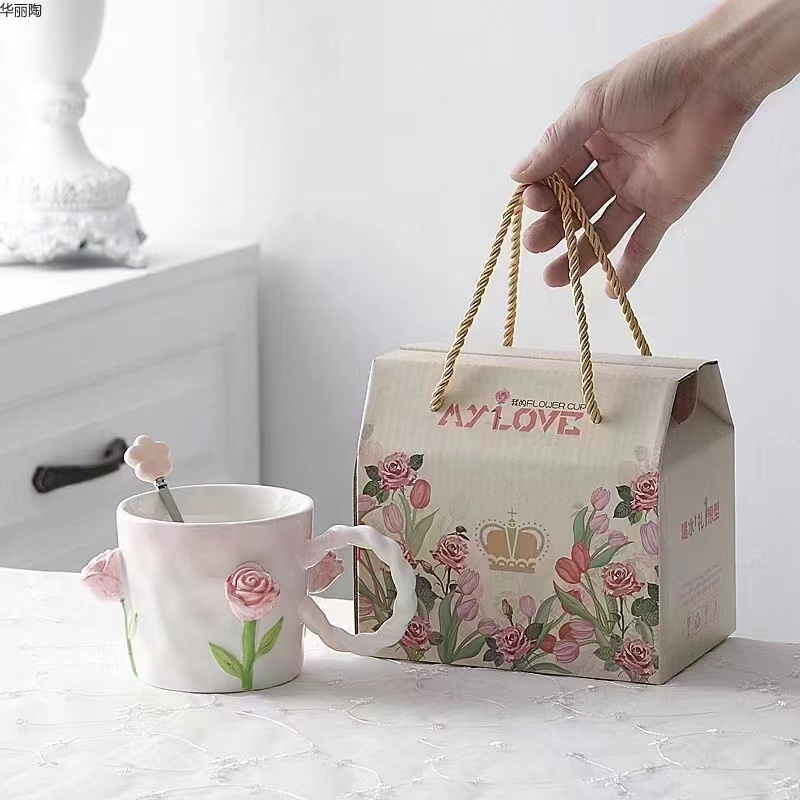 餐具日式餐具礼品陶瓷碗礼品碗餐具套装日式碗杯子陶瓷杯礼品杯定制水杯龙年礼品详情272