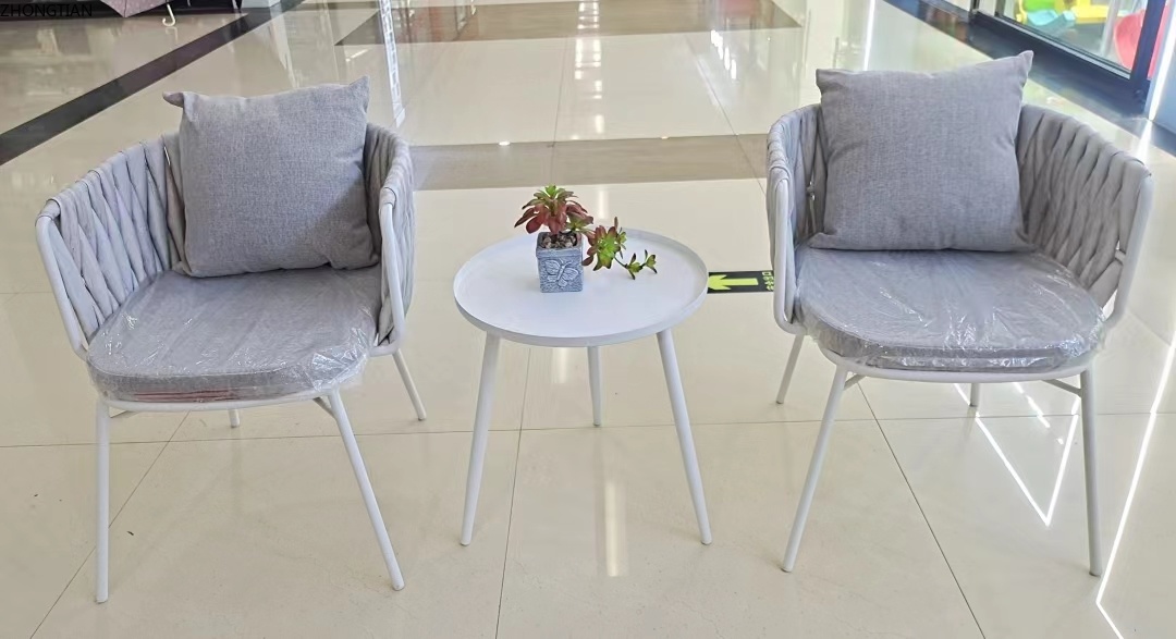 仿藤家具 户外休闲用品 桌子椅子套装 沙发套件  花园阳台详情1