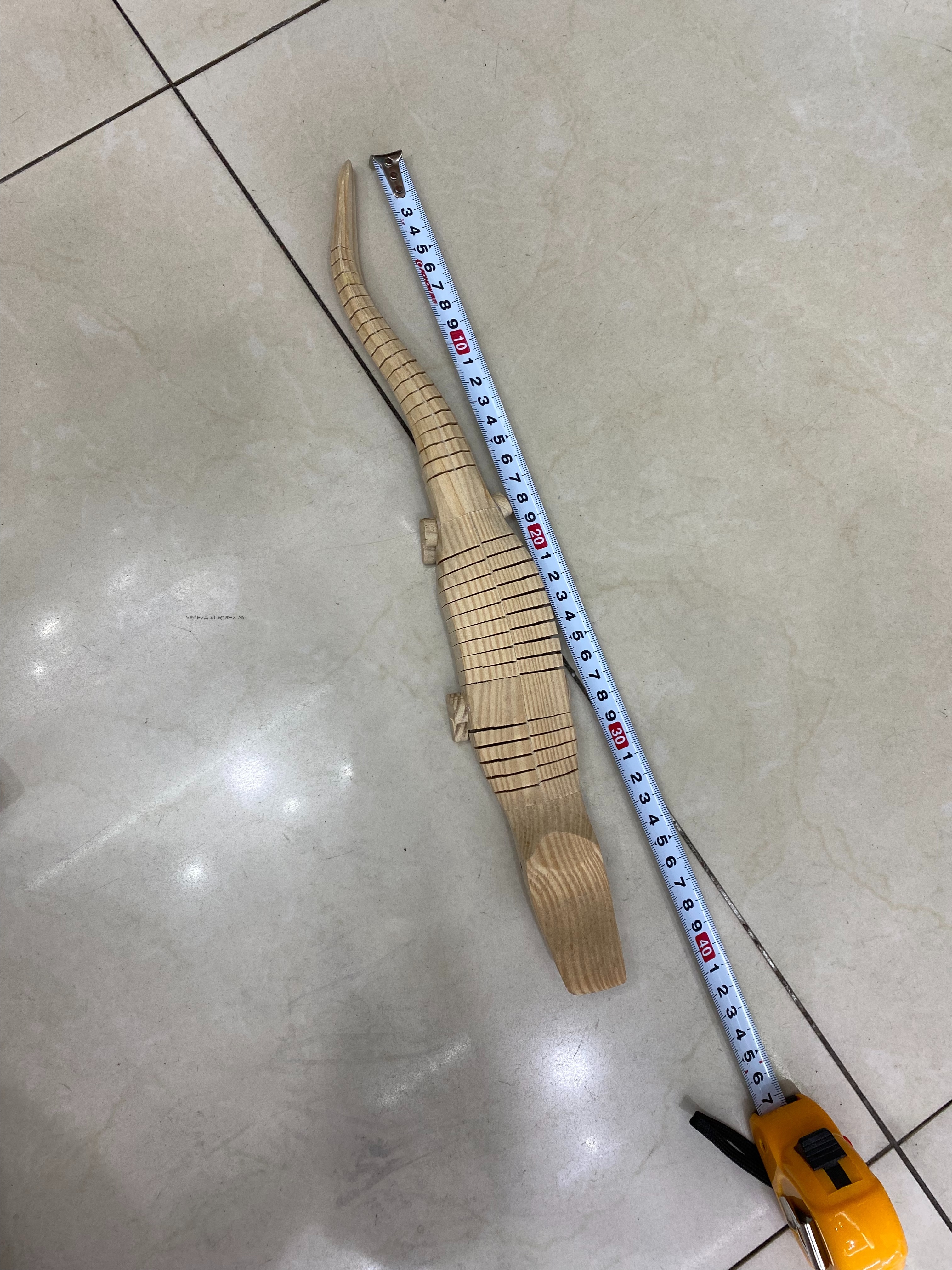白胚鳄鱼手动DIY儿童益智卡通立体动物玩具白胚动物详情6