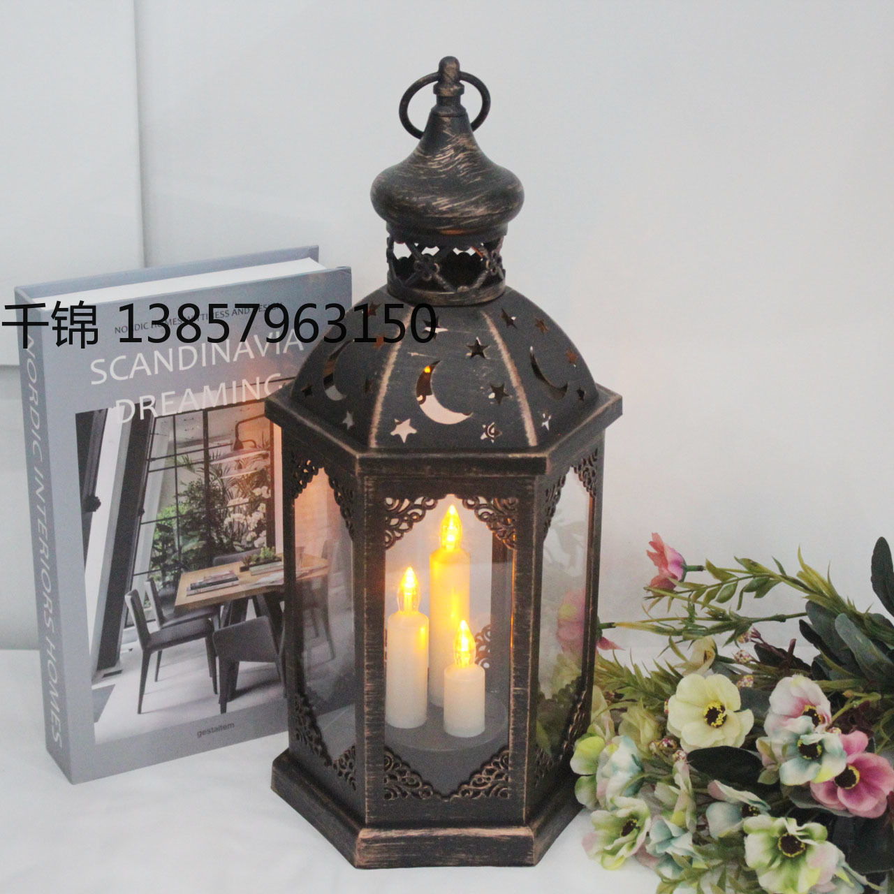 Cross-border wholesale of Ramadan lanterns, large decorative props, gifts, wishing lanterns, Ramadan gifts details Picture