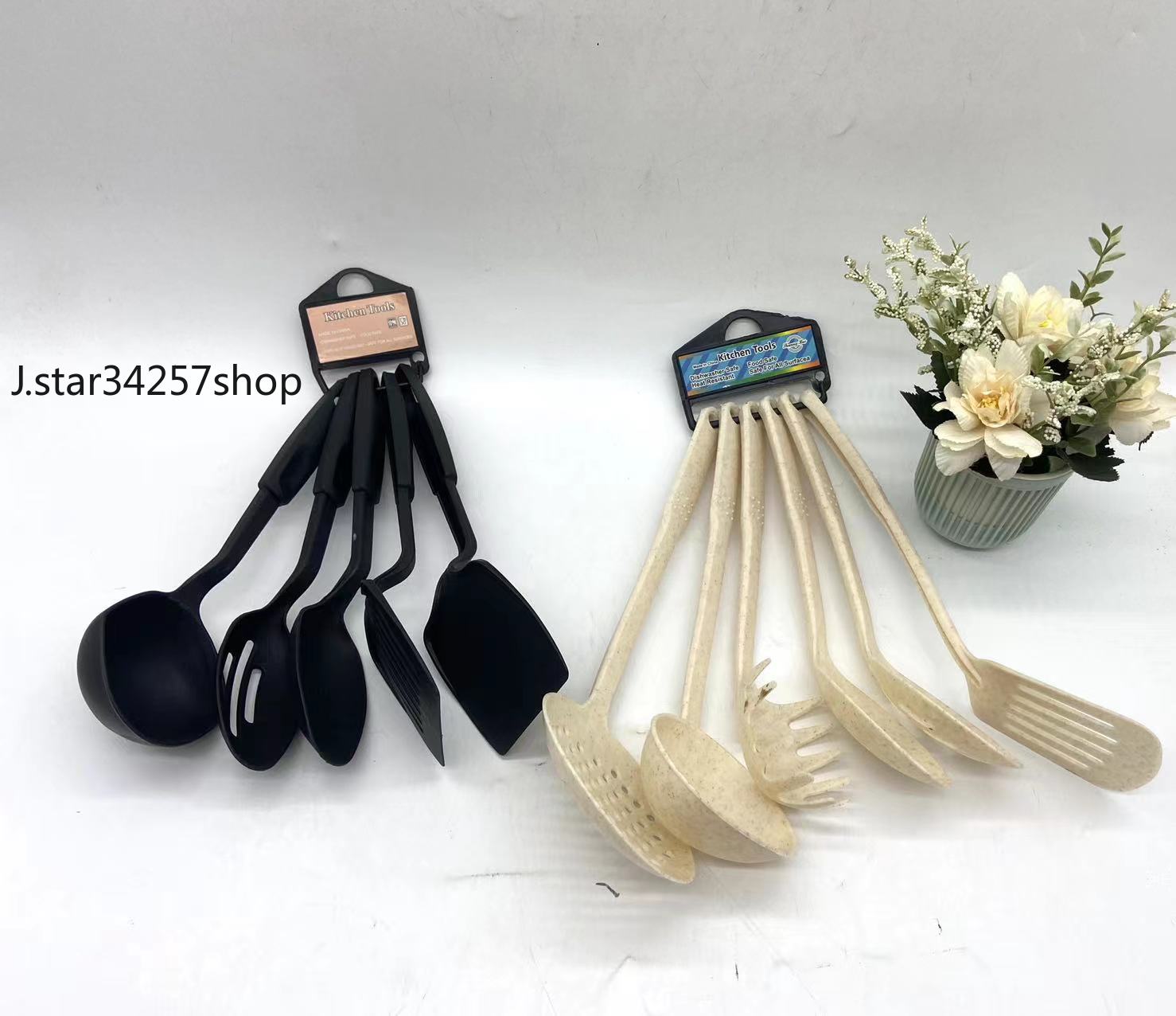 Creative household kitchen rice pot, spatula and spoon set pic 3