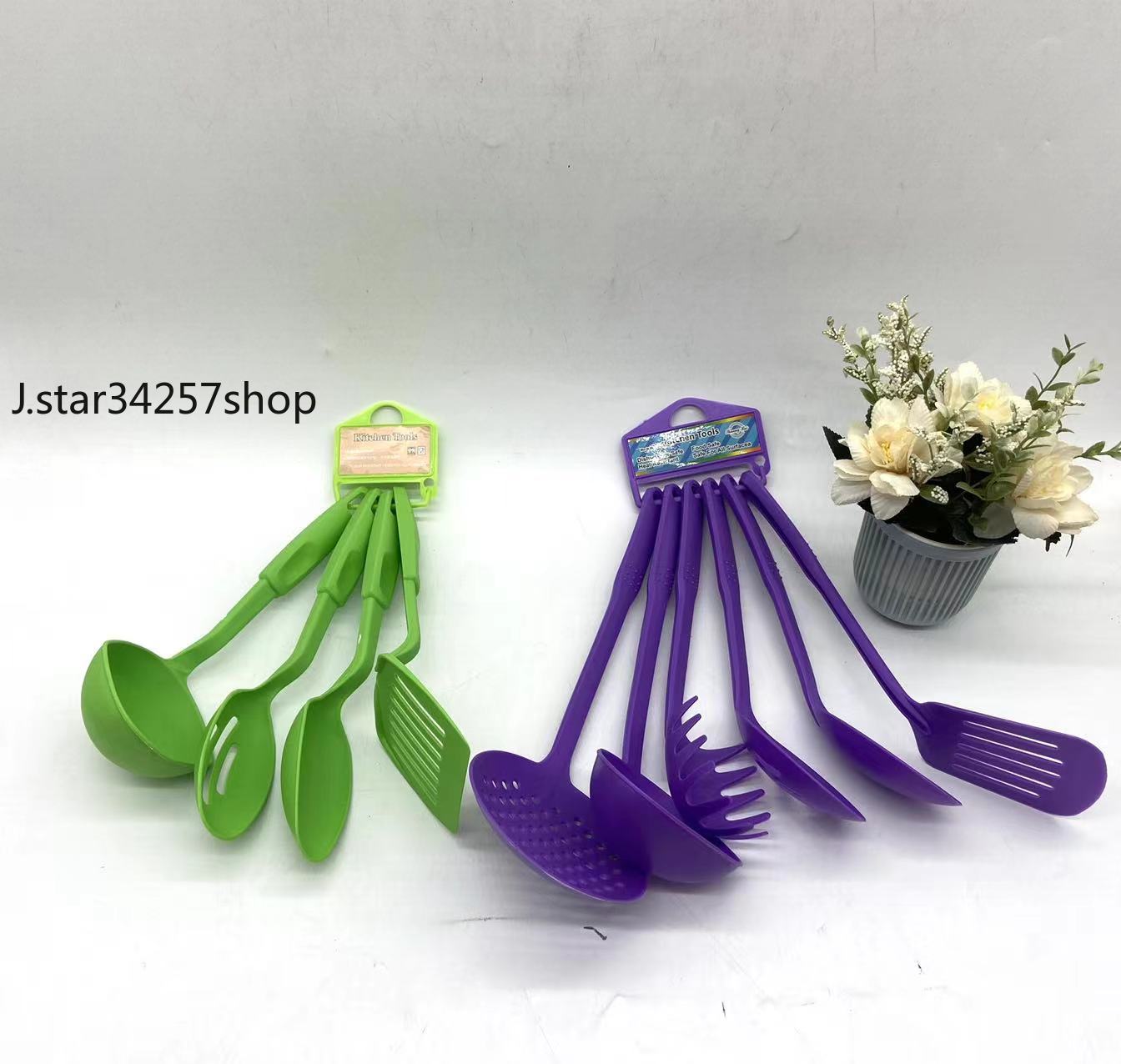 Creative household kitchen rice pot, spatula and spoon set pic 4