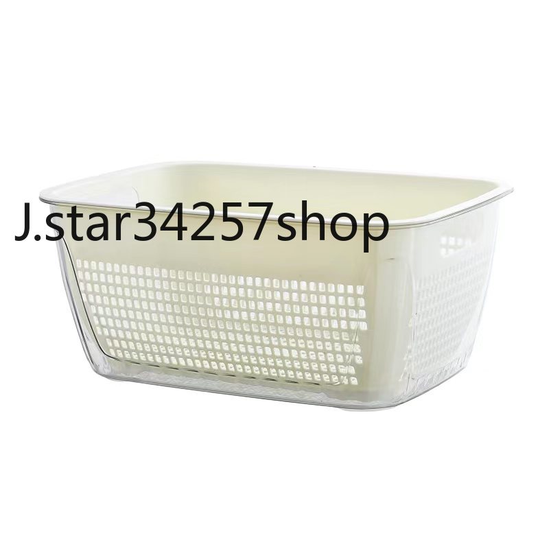 家用蔬菜厨房洗菜篮果蔬沥水盘沥水筐果蔬食物收纳篮详情2