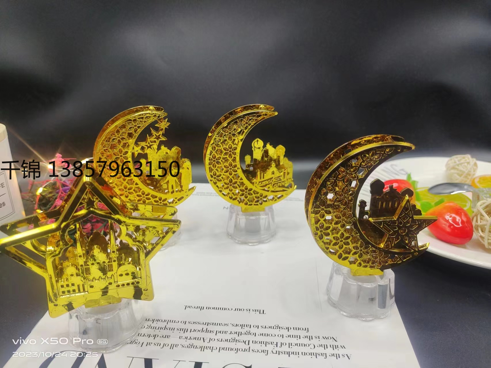 New European-style small horse lantern bedroom decoration atmosphere light, bronze color electronic candle light gift factory wholesale Specification image