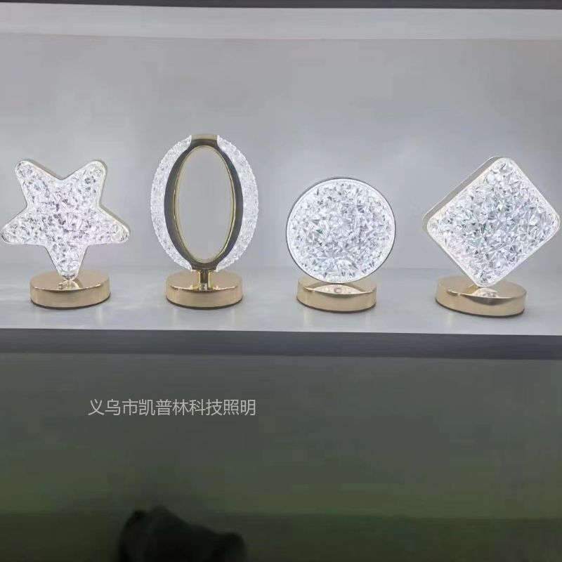 水晶灯/氛围灯/台灯产品图