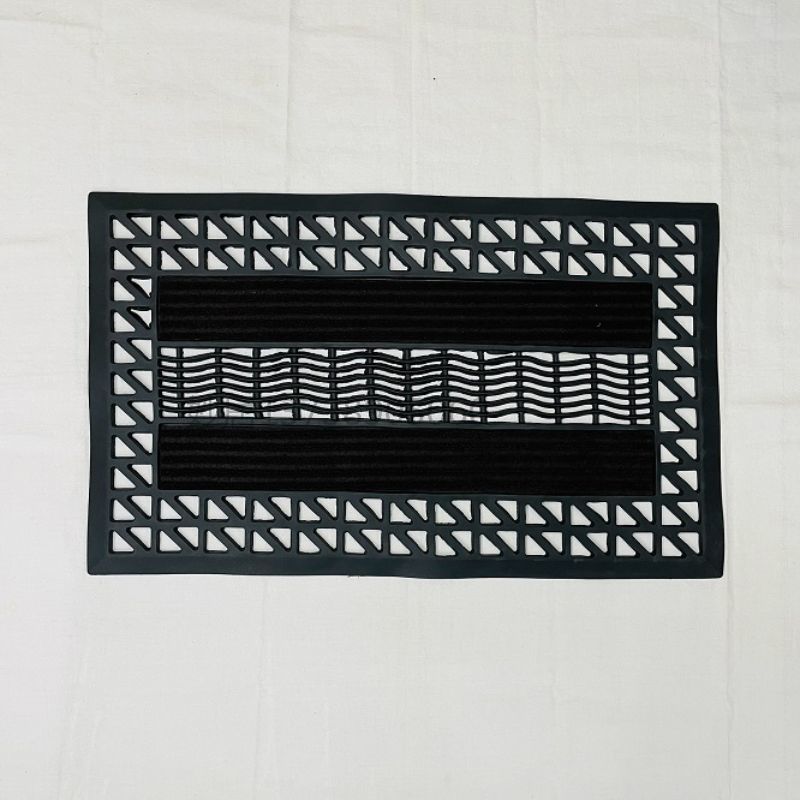 方形地垫橡胶welcome地垫 进门 镂空脚垫PVC门垫 防滑 地垫 家用垫
