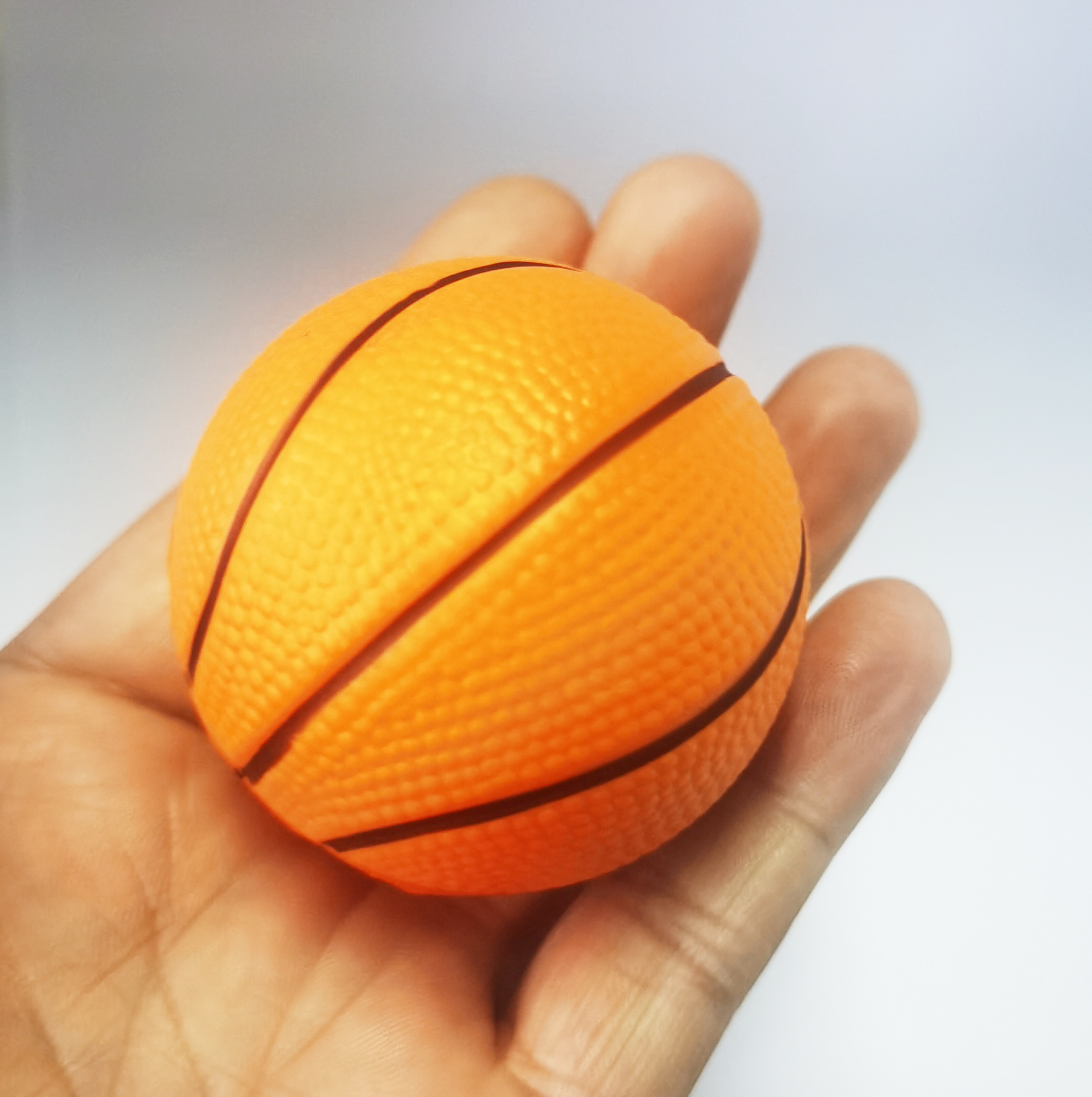 6.3CM篮球压力球，仿真篮球，篮球小玩具