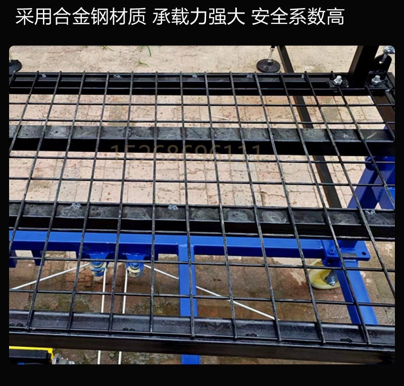 Electric scaffolding lift, 3-door, new type of mobile folding scaffolding, outdoor cargo elevator, multi-functional scaffolding pic 8