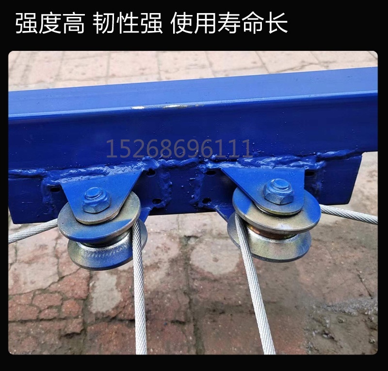 Electric scaffolding lift, 3-door, new type of mobile folding scaffolding, outdoor cargo elevator, multi-functional scaffolding pic 6