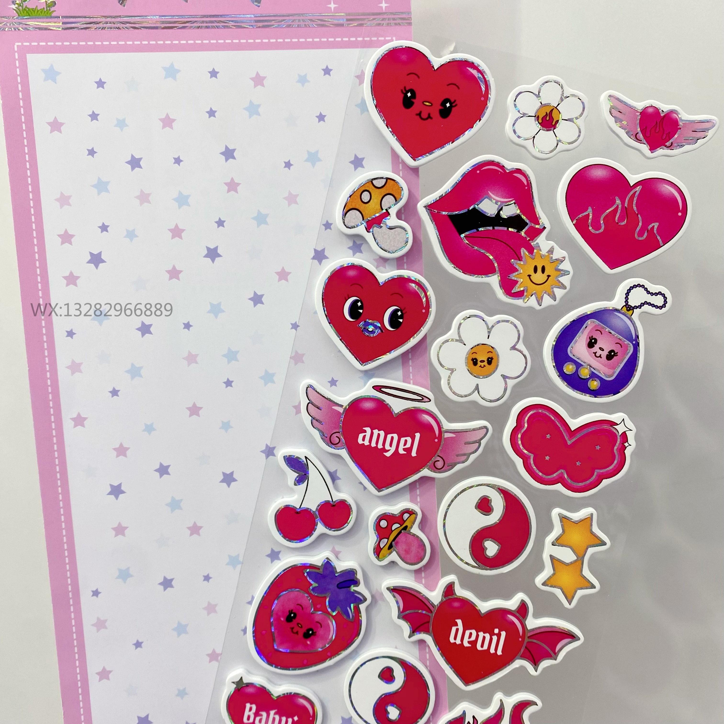 EVA 3D series stickers Cartoon graphics alphanumeric eva collage Children's 3D reward stickers Stickers Collage stickers Collage stickers Collage Item Picture