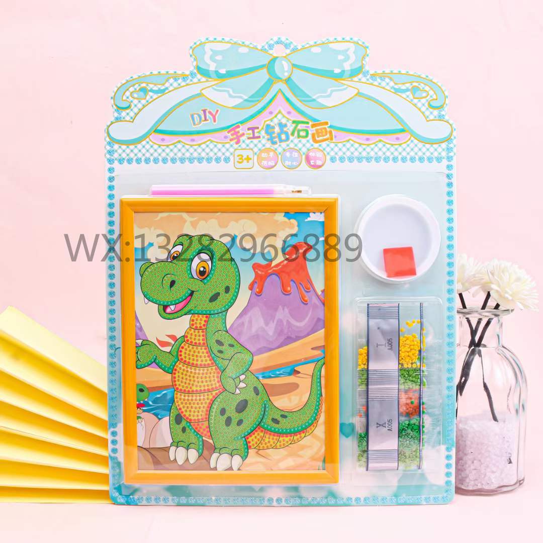 DIY handmade photo frame, diamond painting, children's creative handmade dot diamond, diamond sticker picture, photo frame, diamond painting set Application Scenario