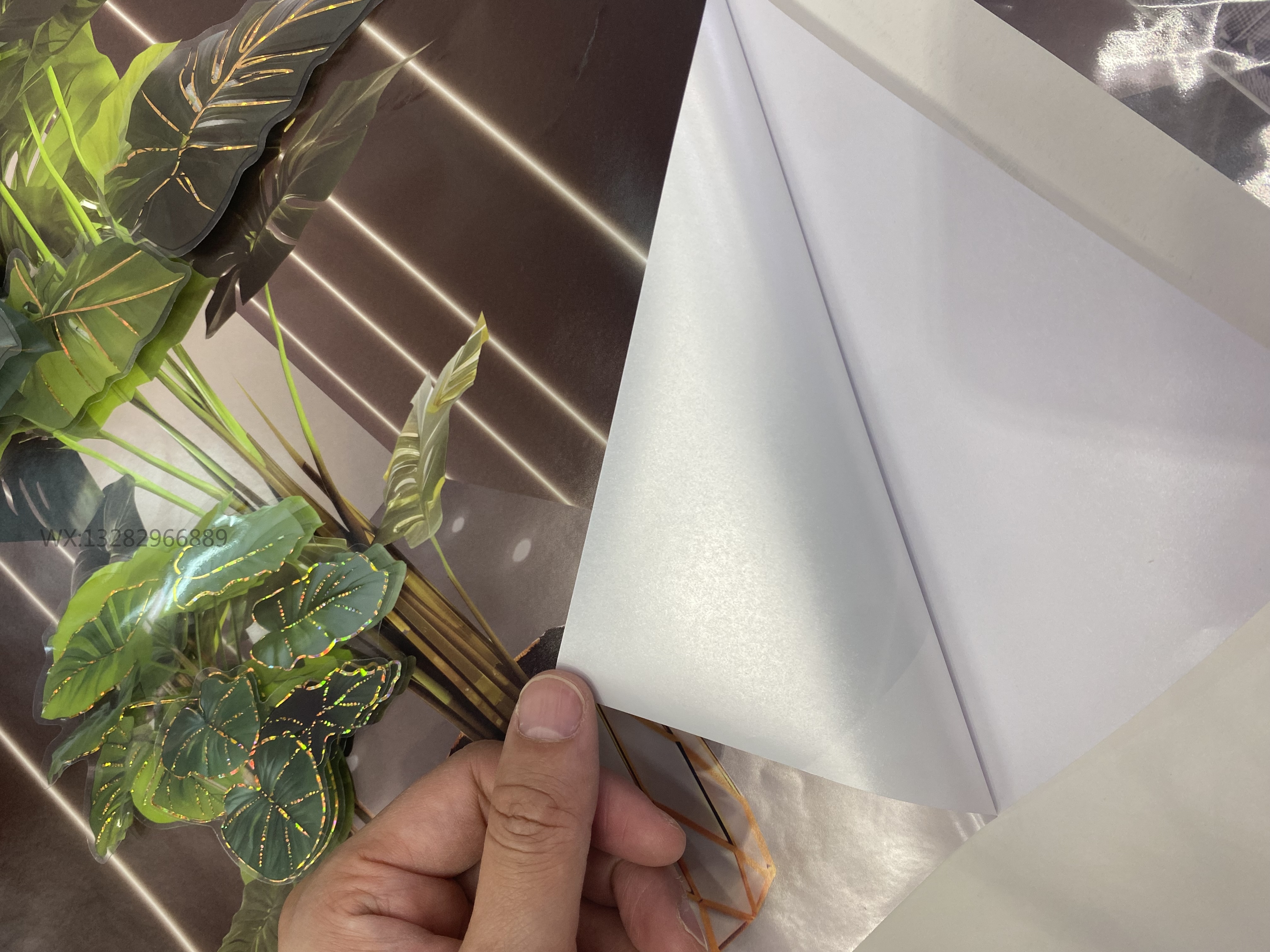 仿真立体盆栽相框贴画相框墙贴立体手工层层墙贴客厅卧室装饰墙贴详情15