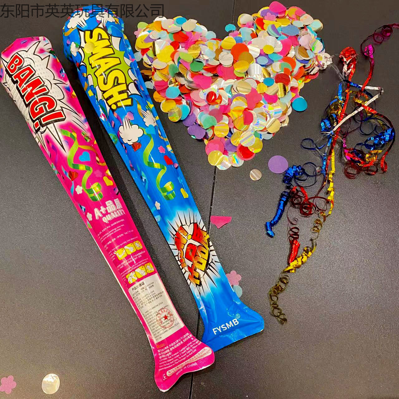 新款网红35cm礼花棒打响新年跨年工厂直销礼花喜庆礼炮详情4