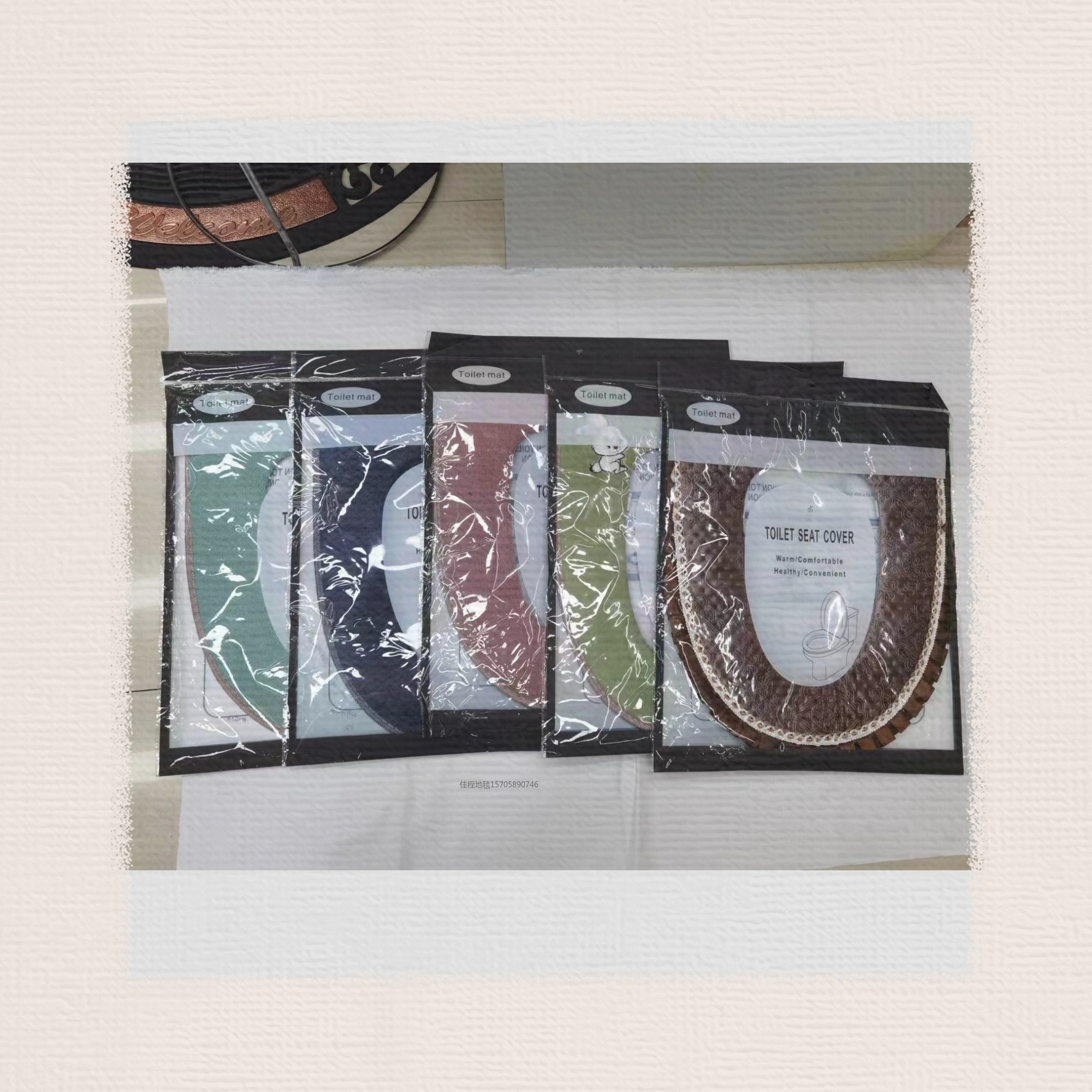 地板纸/草编地垫/礼拜毯/浴室垫/大地毯地垫产品图
