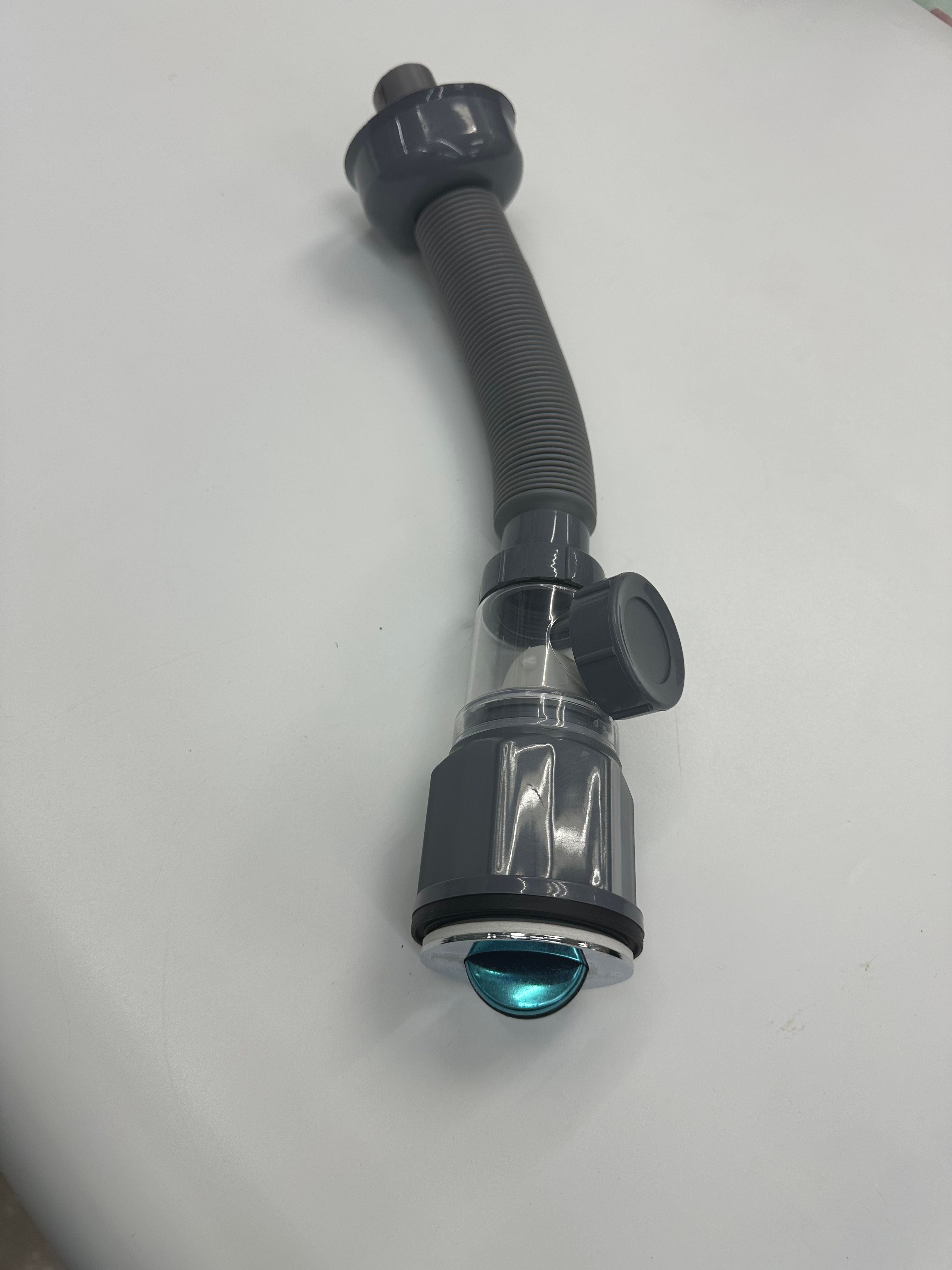 外贸出口非洲中东南美单头水槽下水管洗脸盆下水洗衣机出水管详情3