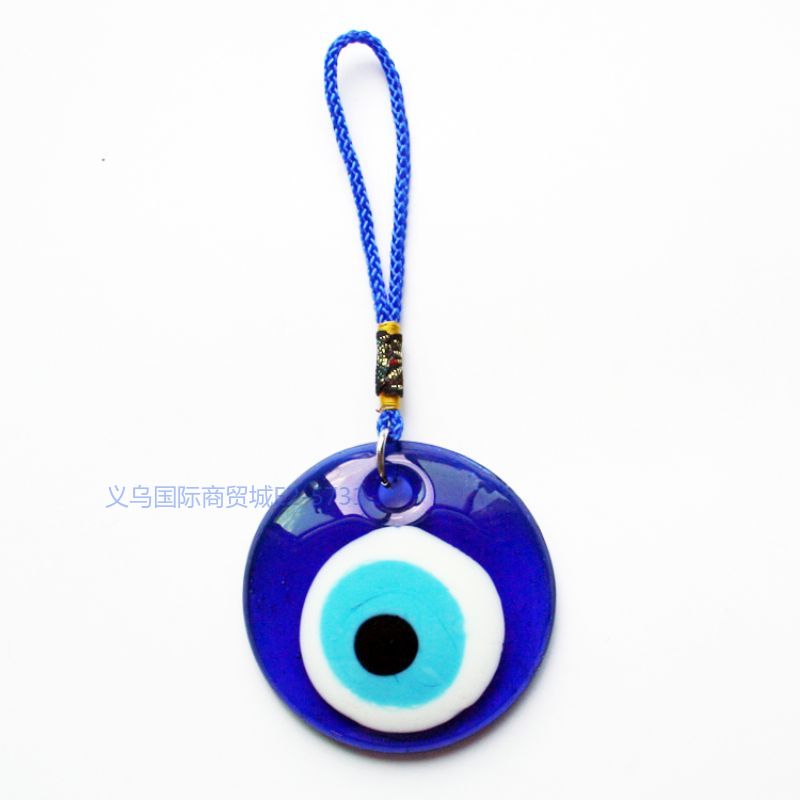 Siyao Accessories Blue Eyes with Rope Pendants, key chains, Devil's Eye Accessories wholesale, Yiwu origin, factory direct sales, Evil Eye