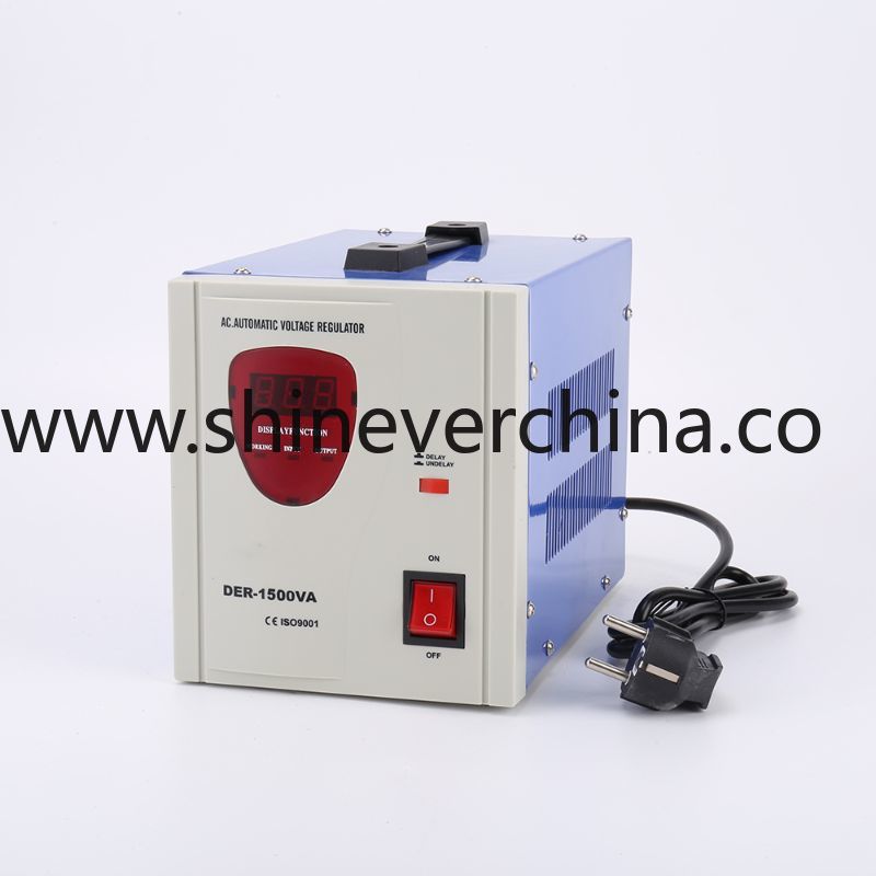 Shinever DER高精度稳压器Voltage Stabilizer 1500VA 出口型电子稳压器