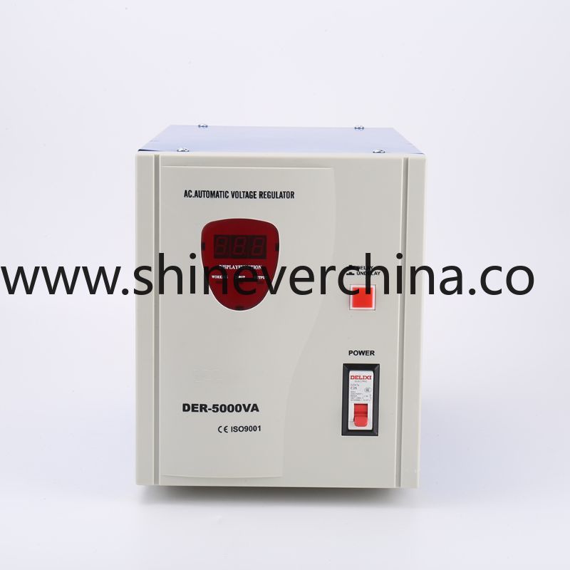 Shinever DER高精度稳压器 出口型电子稳压器Voltage Stabilizer 5000VA 产品图