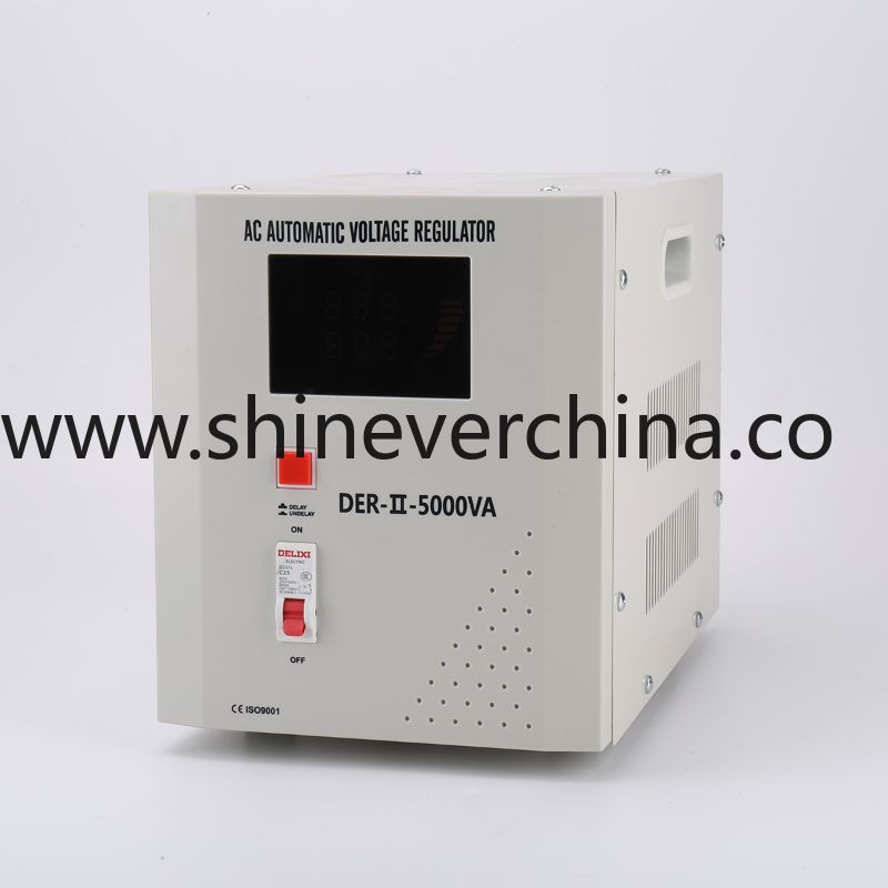 Shinever DER-2系列高精度稳压器 出口型电子稳压器 Voltage Stabilizer 5000VA 