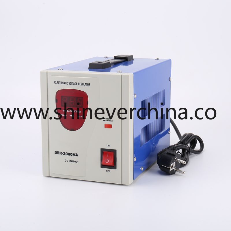 Shinever DER高精度稳压器 出口型电子稳压器Voltage Stabilizer 2000VA