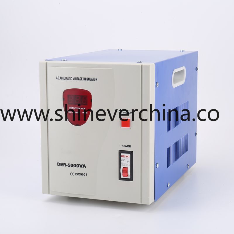 Shinever DER高精度稳压器 出口型电子稳压器Voltage Stabilizer 5000VA 