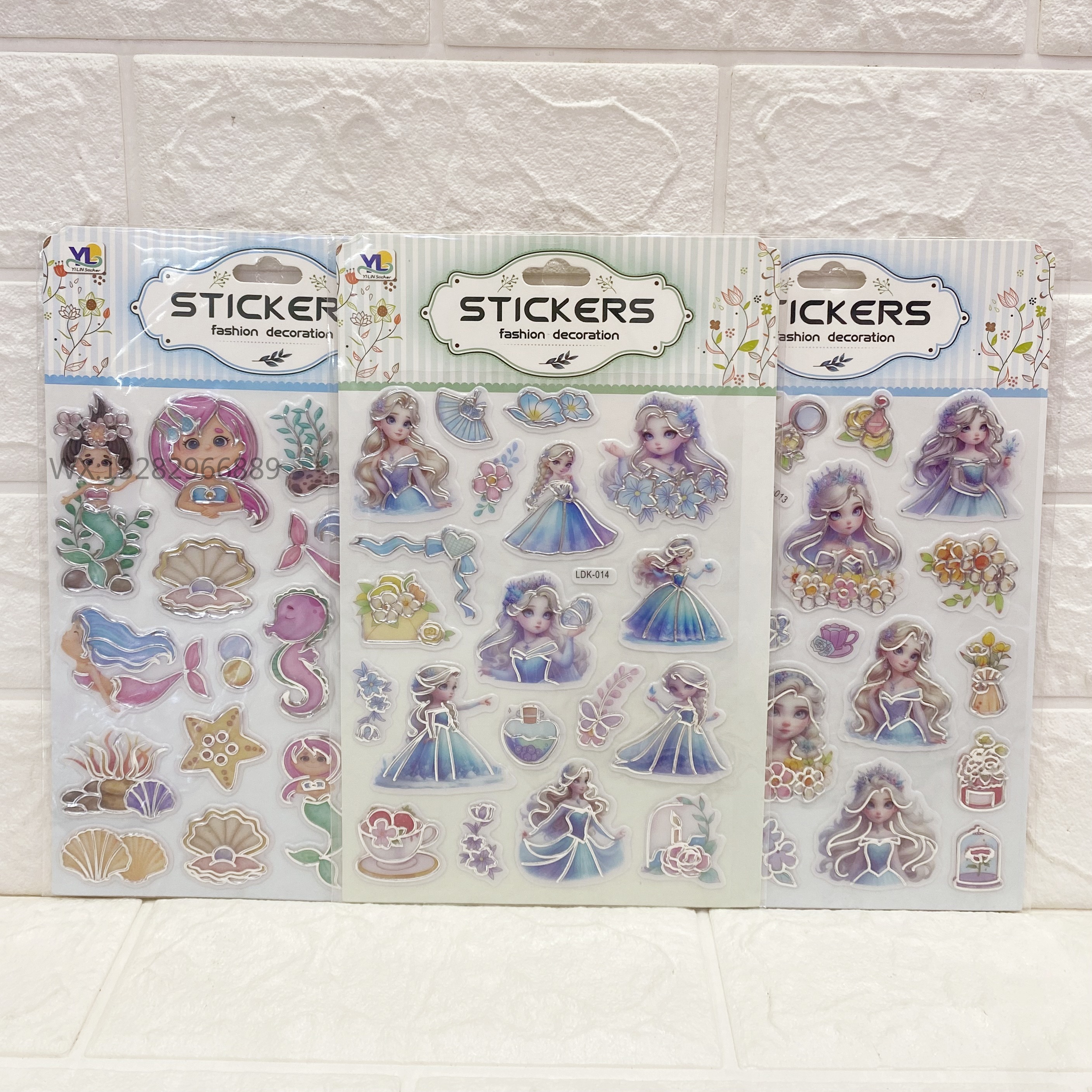 贴纸/美甲贴纸/贴纸儿童卡通/咕卡贴纸/纹身贴细节图