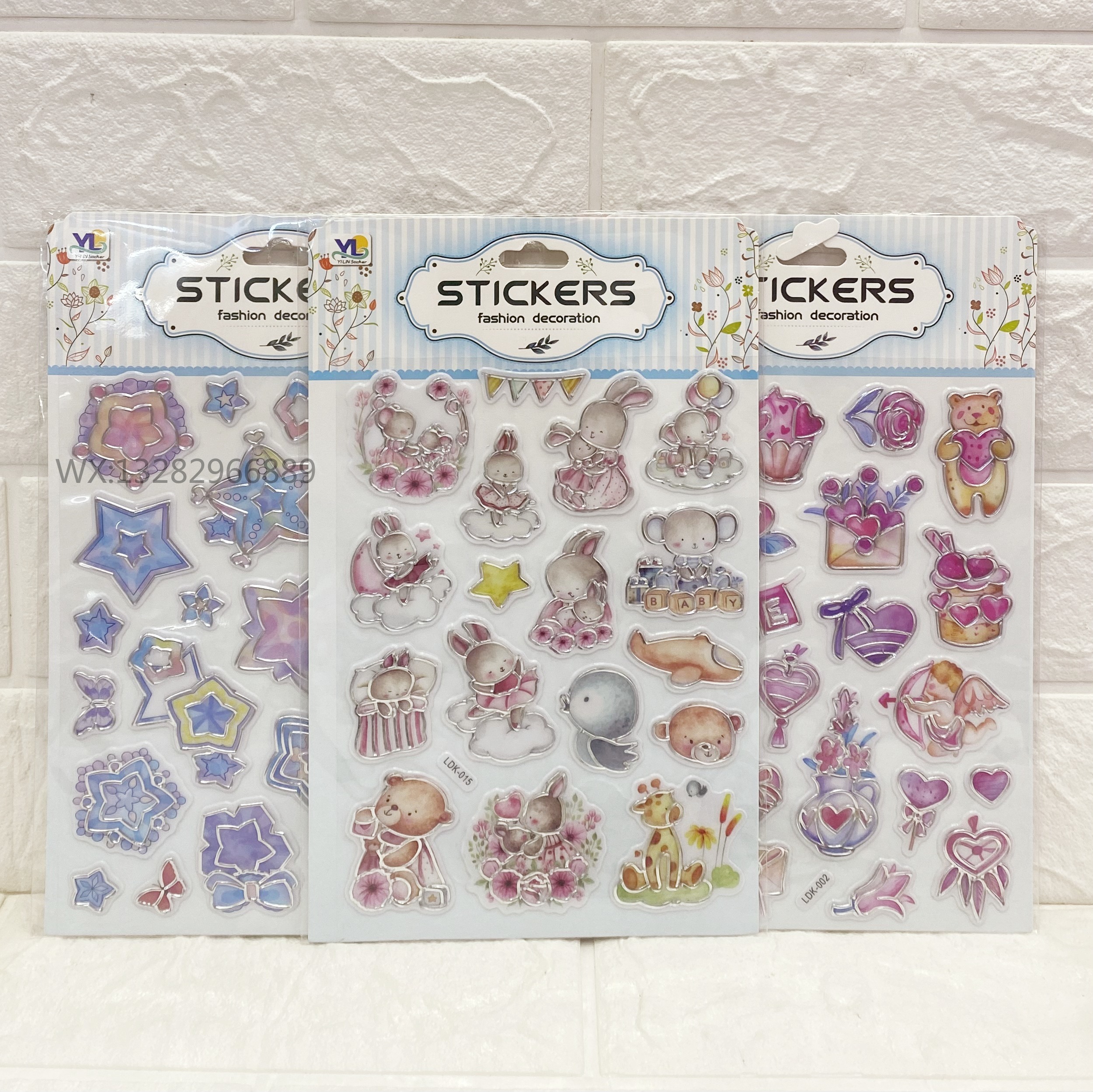 贴纸/美甲贴纸/贴纸儿童卡通/咕卡贴纸/纹身贴产品图
