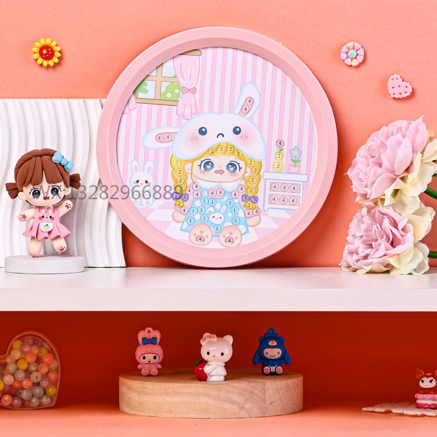 钻石画/DIY钻石画/阿拉伯文挂画/装饰画挂画/钻石画亚克力摆件产品图