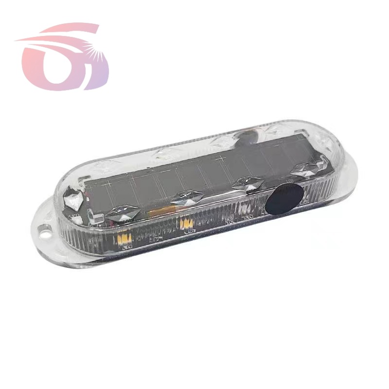 LED flashing lights, warning lights, solar flashing lights, taillights, no-wiring, seven-color flashing lights, multi-mode pic 10