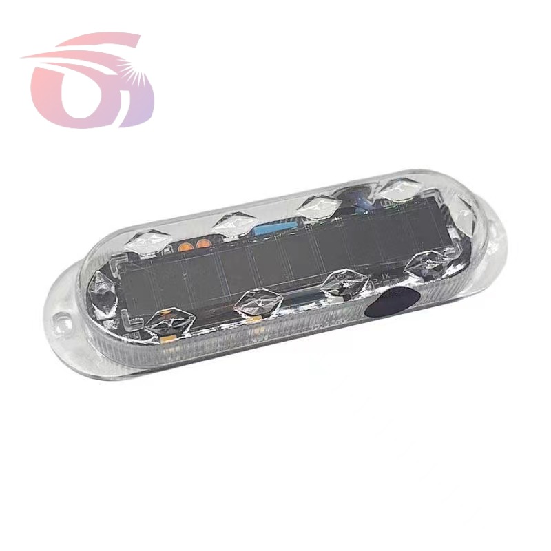 LED flashing lights, warning lights, solar flashing lights, taillights, no-wiring, seven-color flashing lights, multi-mode pic 3