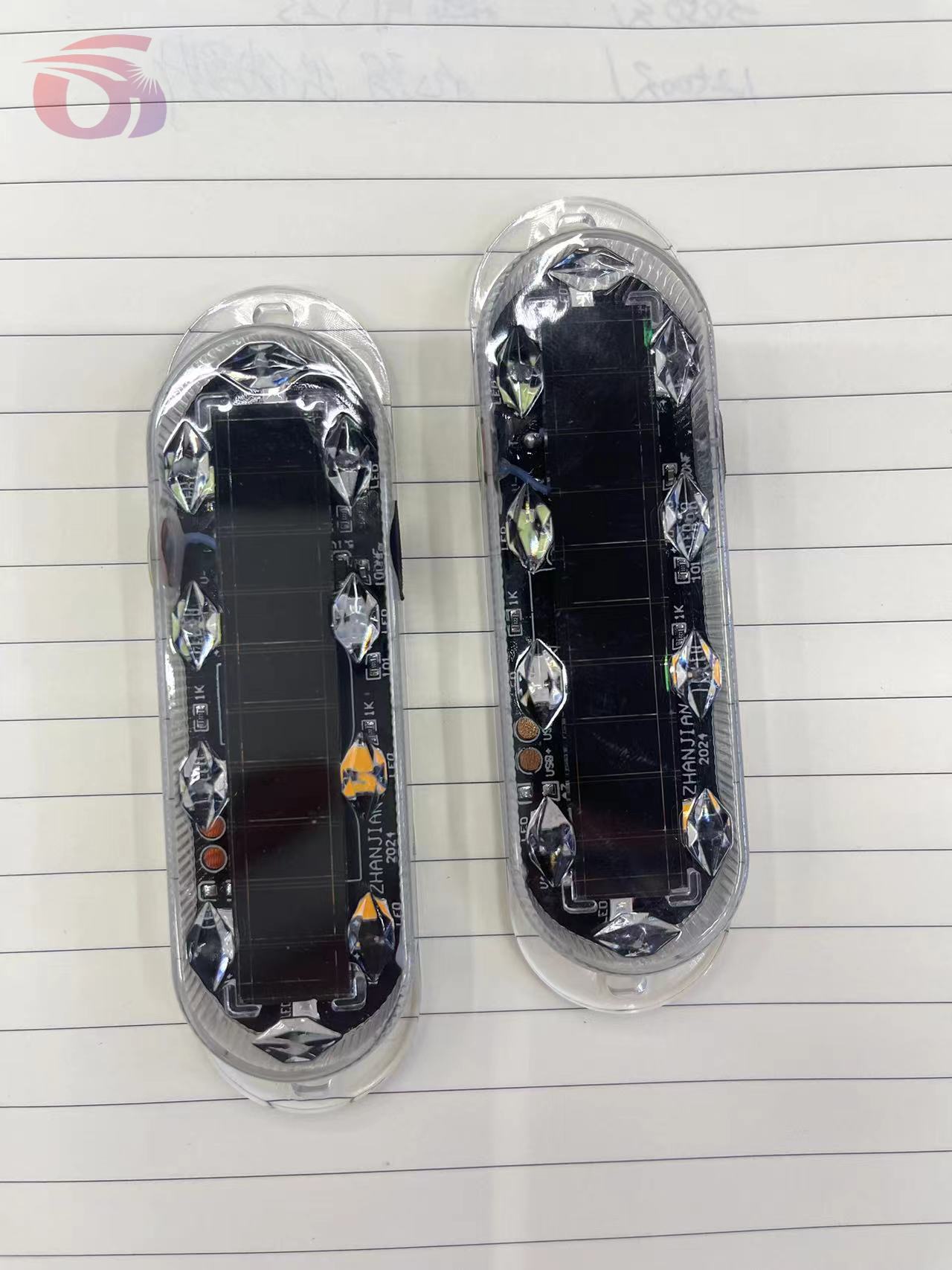 LED flashing lights, warning lights, solar flashing lights, taillights, no-wiring, seven-color flashing lights, multi-mode pic 4