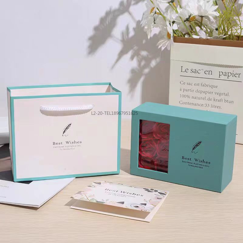 伴手礼/包装盒/礼品盒纸质硬/伴手礼礼品盒/情人节白底实物图