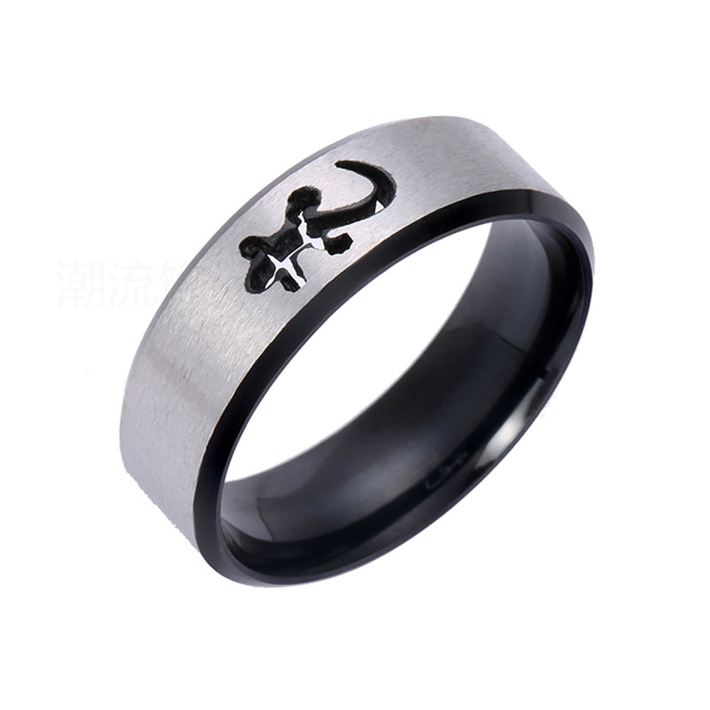 The trendy and fashionable foreign trade bestseller, the Gecko pattern ring JZ019 Specification image