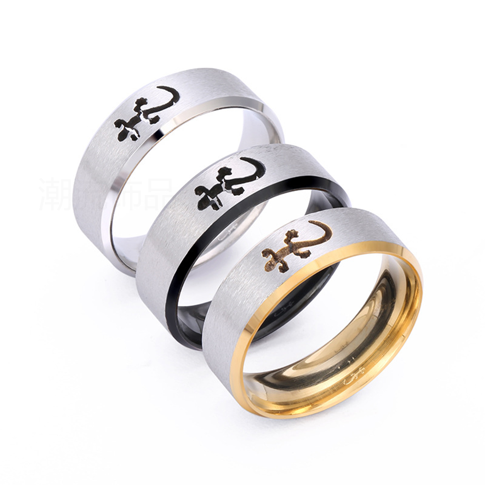 The trendy and fashionable foreign trade bestseller, the Gecko pattern ring JZ019 Application Scenario